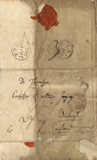 Johann Friedrich Meckel to John Thomson, Jan 1821 (RCSEd 9/1/1/1/1)