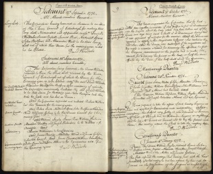 “Reward offered to discover who took a dead body out of the Grave”. RCSEd minutes, Oct 1771 (RCSEd 2/1/6)